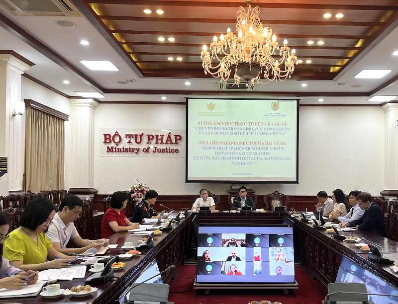 Tổ chức trao đổi trực tuyến về 